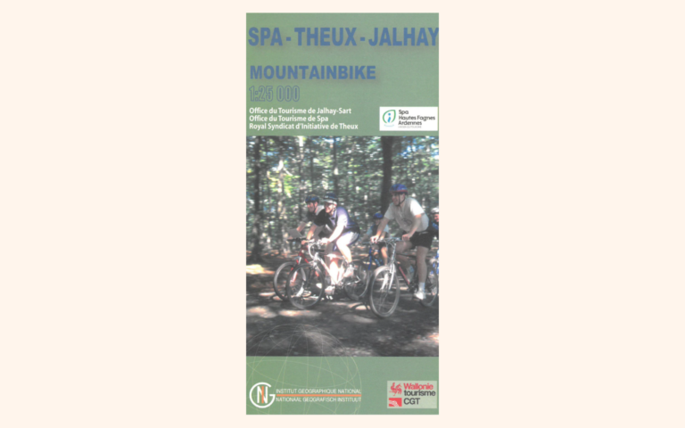 Mountainbike kaart Spa-Theux-Jalhay
